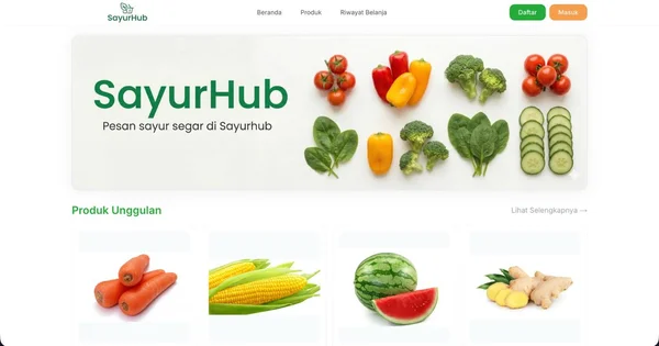 Sayurhub (Course Project)